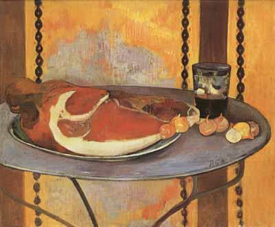 Paul Gauguin Still life with ham (mk07) China oil painting art
